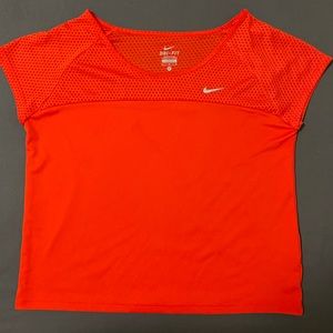 Bright Coral Nike Top